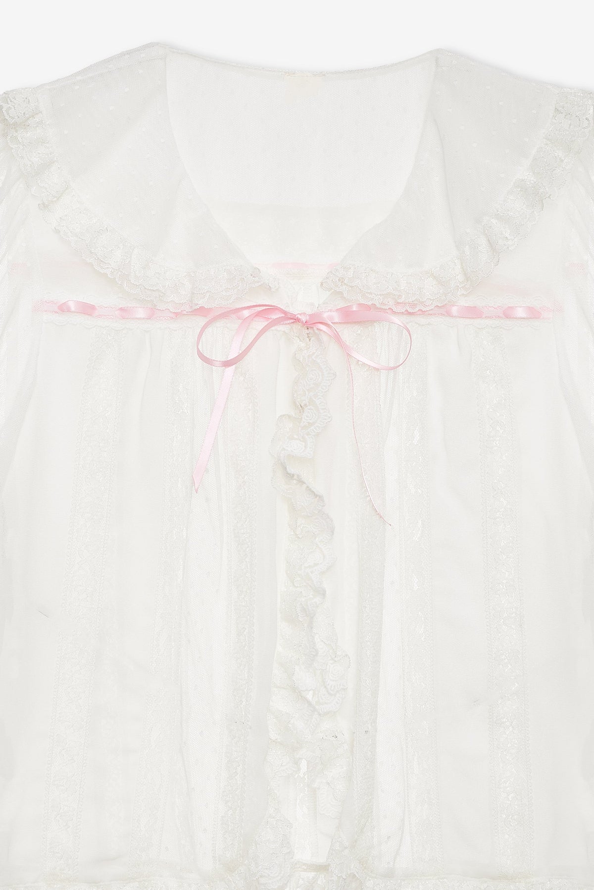Layered Lace Sleep Top White - For Love & Lemons