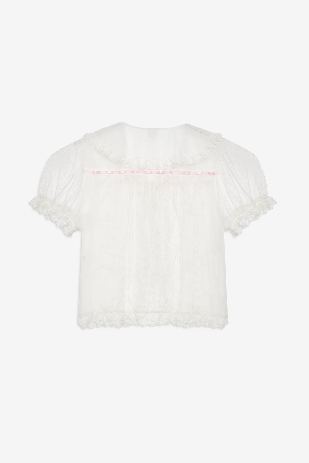 Layered Lace Sleep Top White - For Love & Lemons