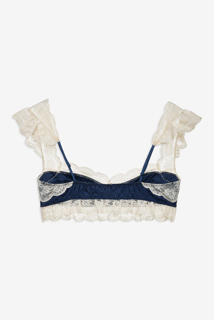 Fern Bralette Navy - For Love & Lemons