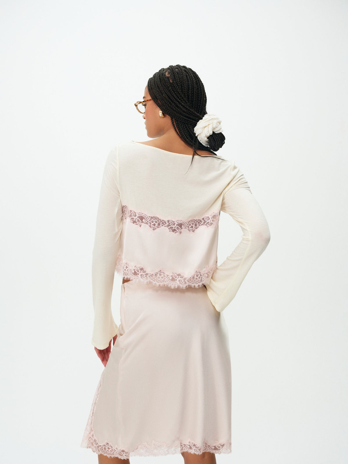Sydney Midi Slip Skirt Pink - For Love & Lemons