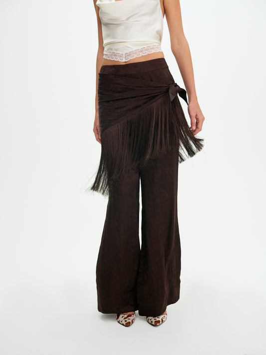 Sierra Pants Dark Brown - For Love & Lemons