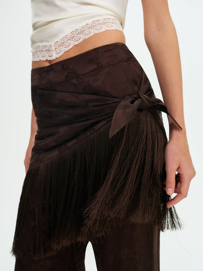 Sierra Pants Dark Brown - For Love & Lemons