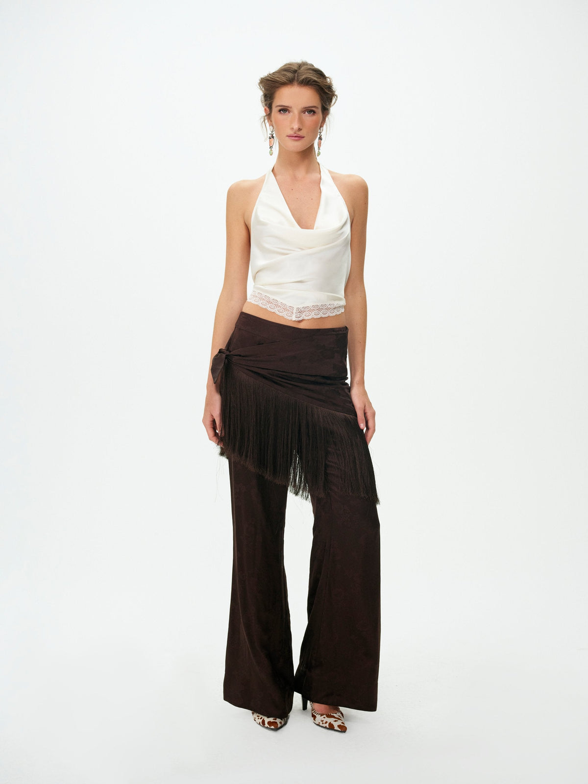 Sierra Pants Dark Brown - For Love & Lemons