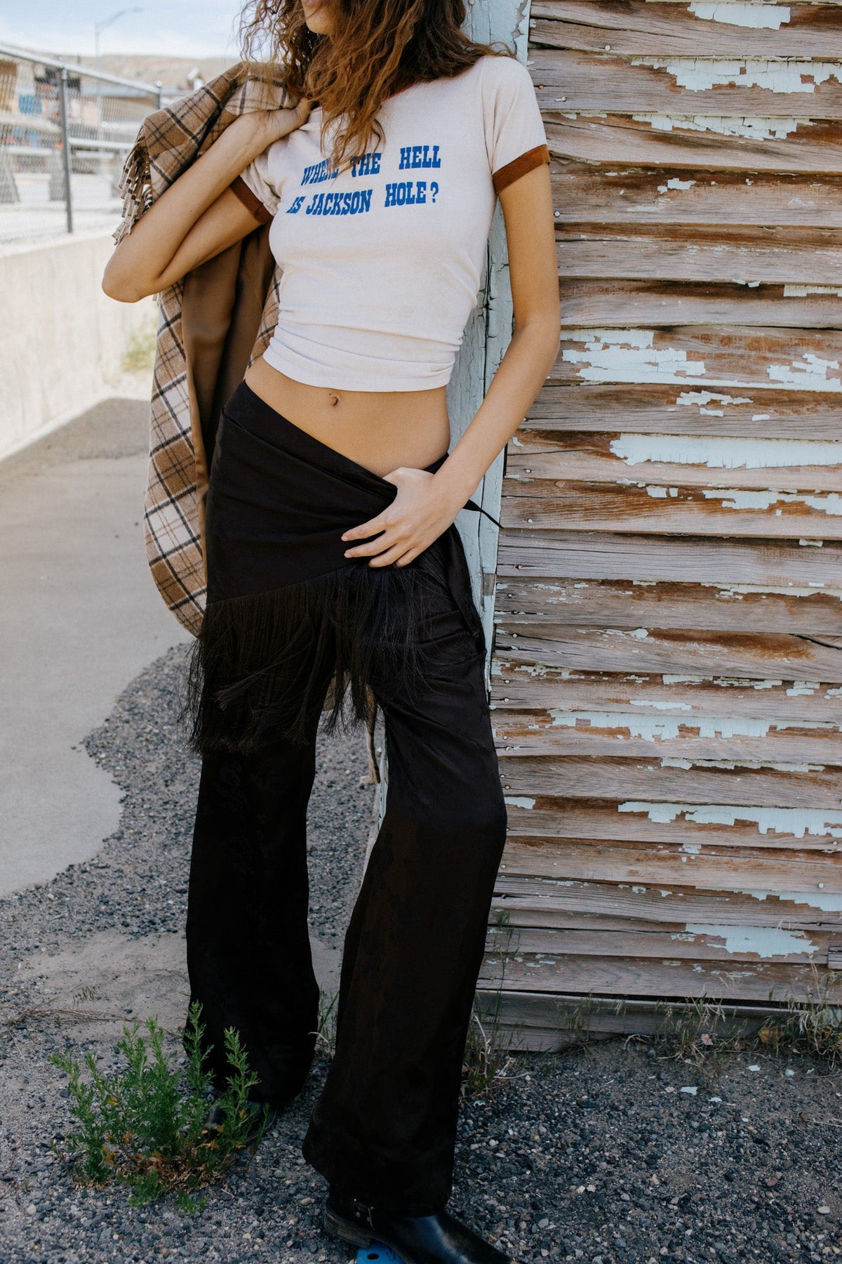 Sierra Pants Dark Brown - For Love & Lemons