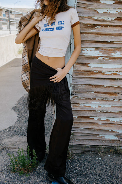 Sierra Pants Dark Brown - For Love & Lemons