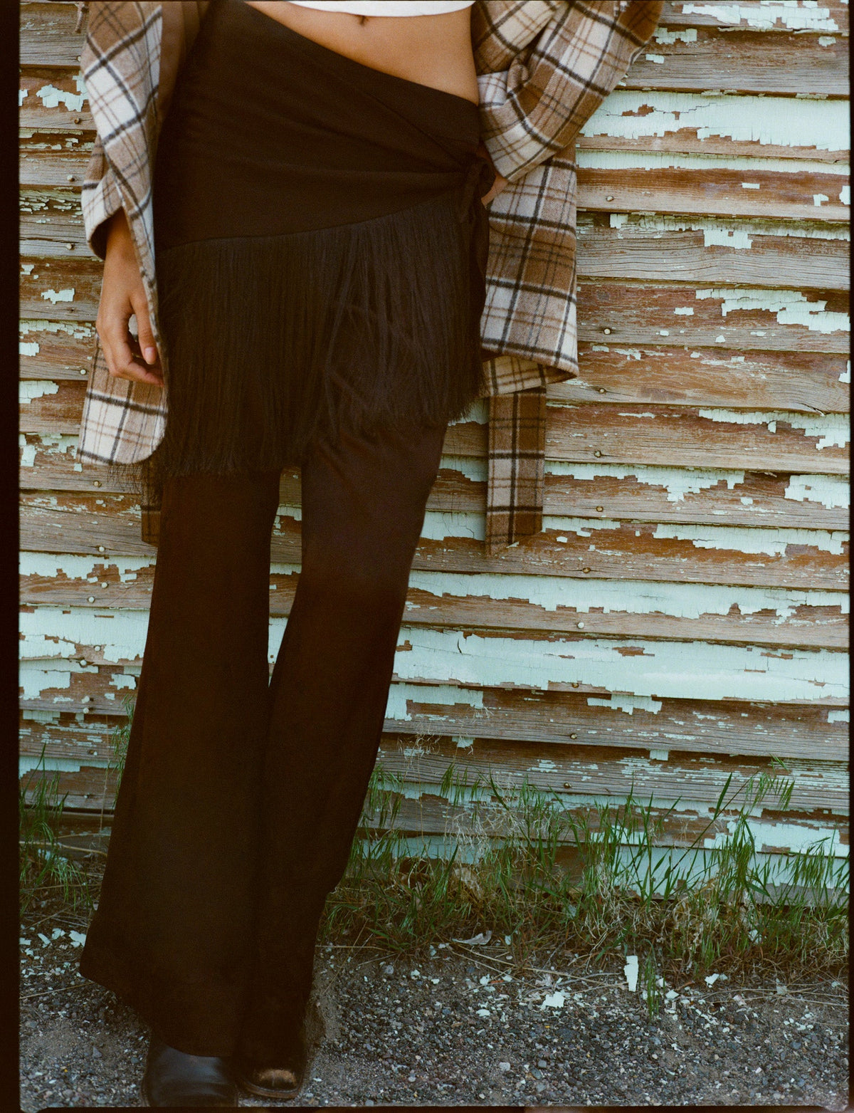 Sierra Pants Dark Brown - For Love & Lemons