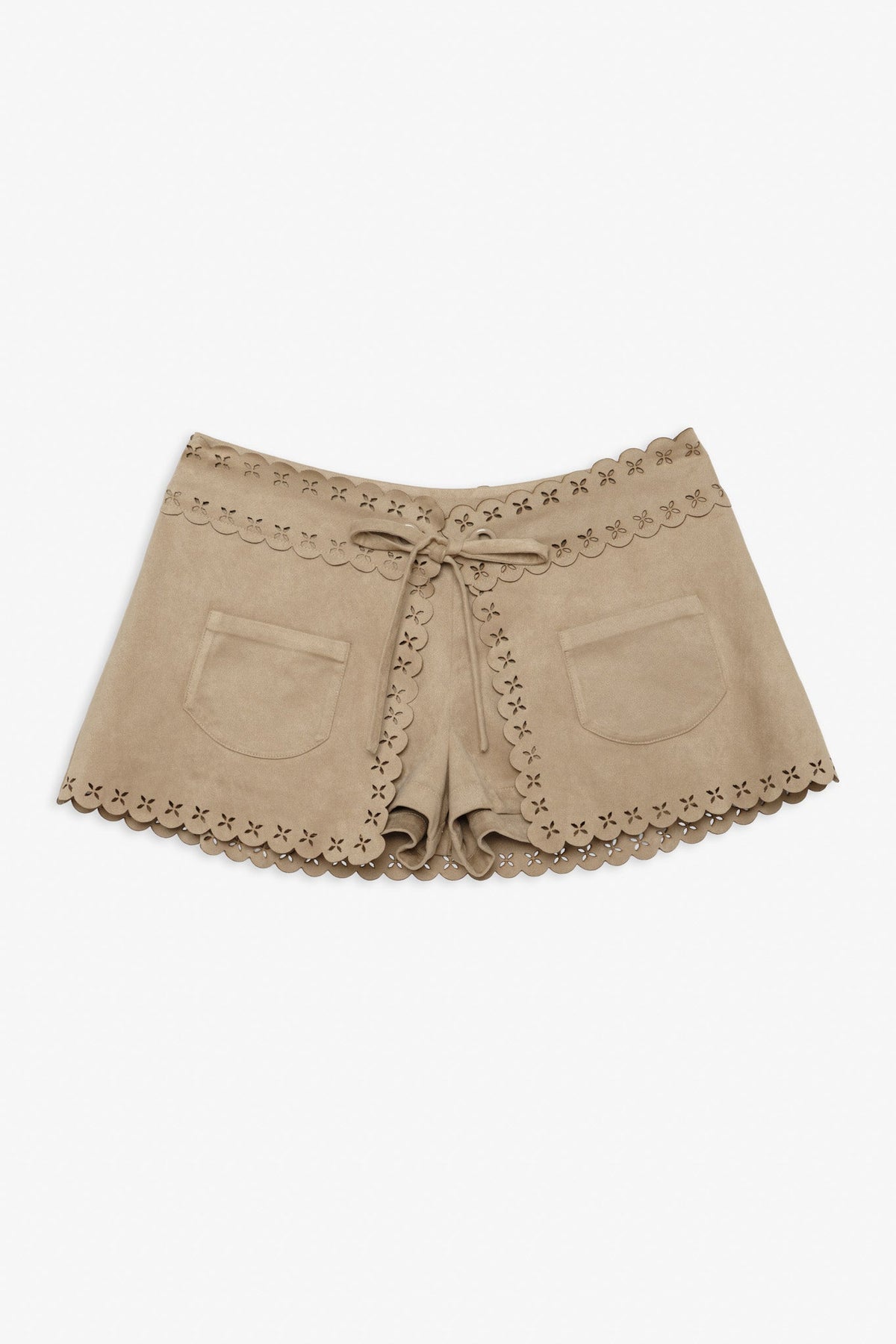 Mellie Shorts Tan - For Love & Lemons
