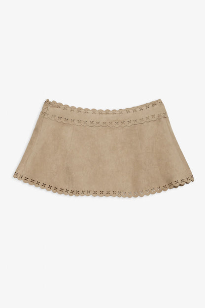 Mellie Shorts Tan - For Love & Lemons