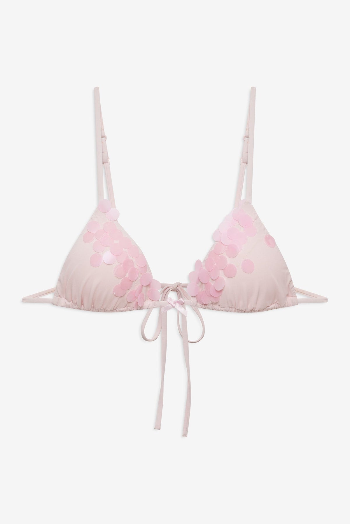 Louise Bikini Top Pink - For Love & Lemons