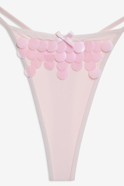 Louise Bikini Bottom Pink - For Love & Lemons