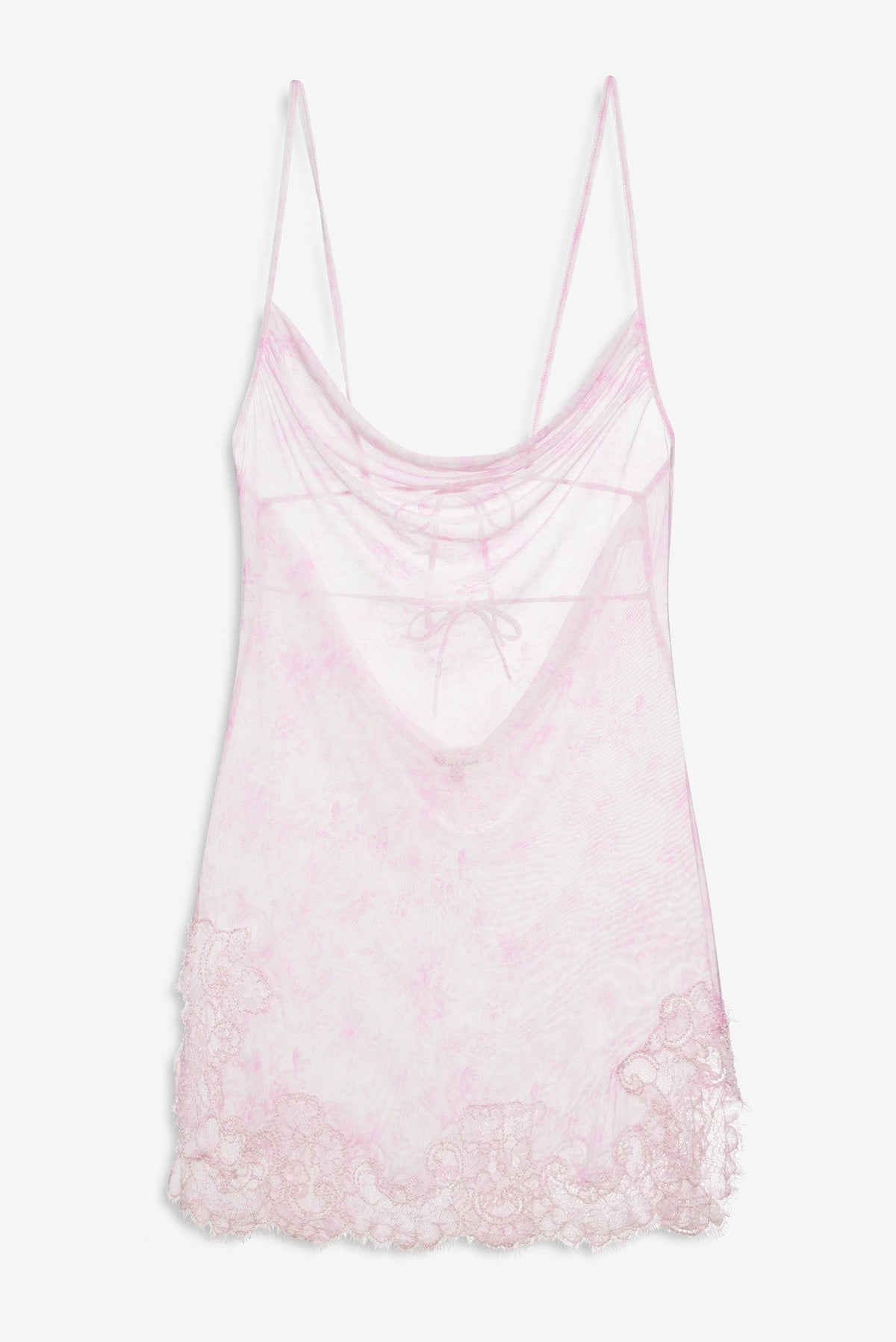 Louise Cover Up Mini Dress Pink - For Love & Lemons