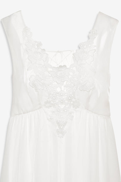 Lelani Coverup Maxi Dress White - For Love & Lemons