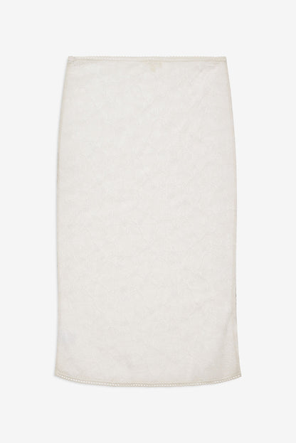 Betty Bouquet Coverup Midi Skirt Natural - For Love & Lemons