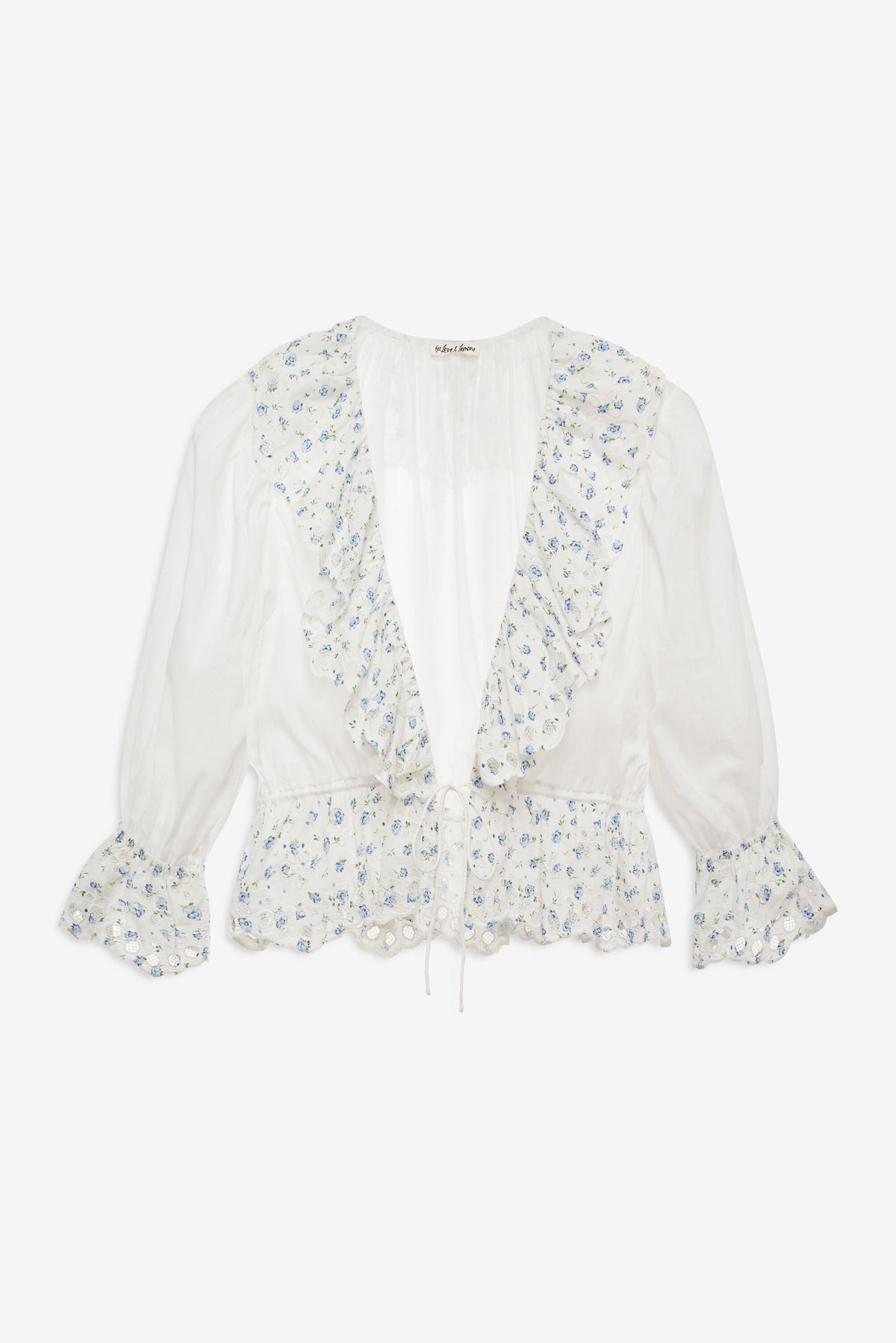 Alexis Coverup Top White - For Love & Lemons