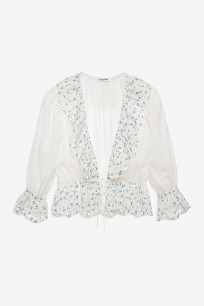 Alexis Coverup Top White - For Love & Lemons