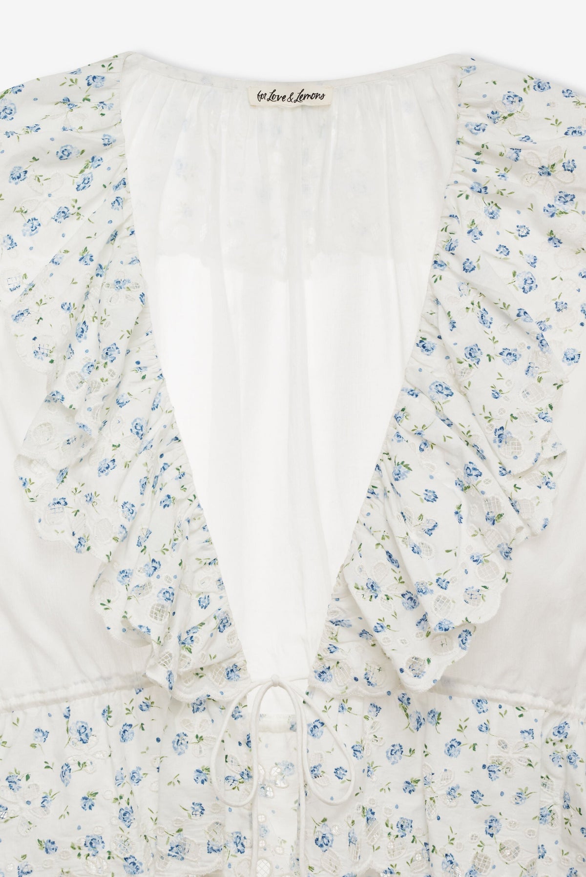 Alexis Coverup Top White - For Love & Lemons