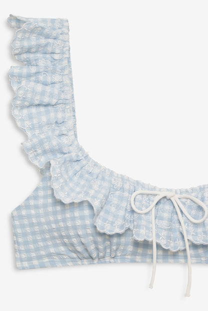 Daisy Lane Bikini Top Blue - For Love & Lemons