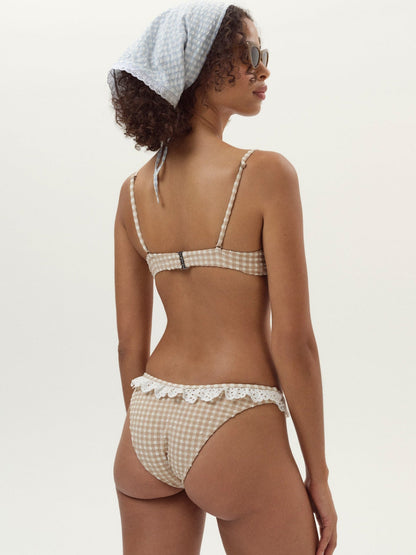 Vera Bikini Bottom Tan - For Love & Lemons