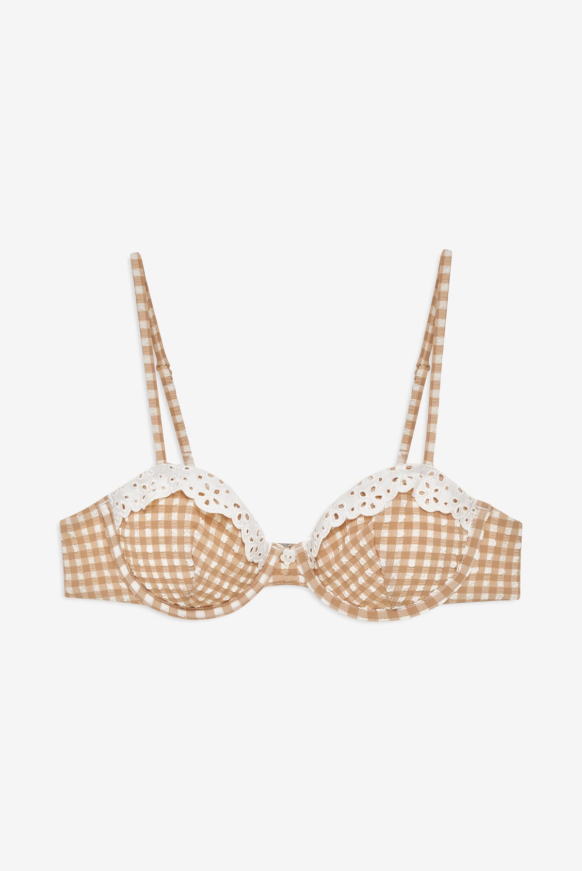 Vera Bikini Top Tan - For Love & Lemons