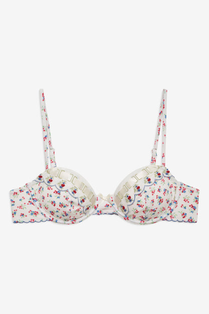 Cherry Mae Bikini Top Cream - For Love & Lemons