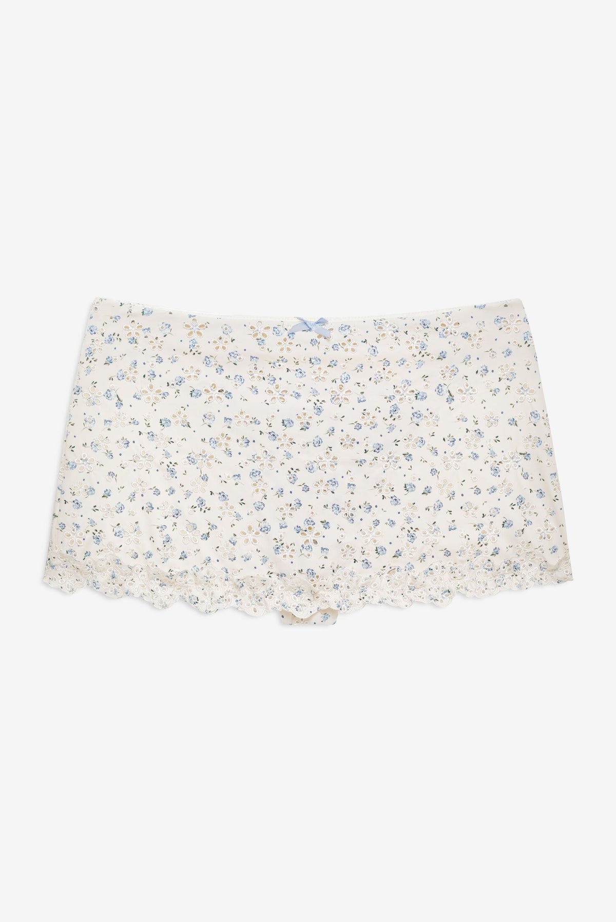 Nakia Swim Skort Vintage Cream - For Love & Lemons