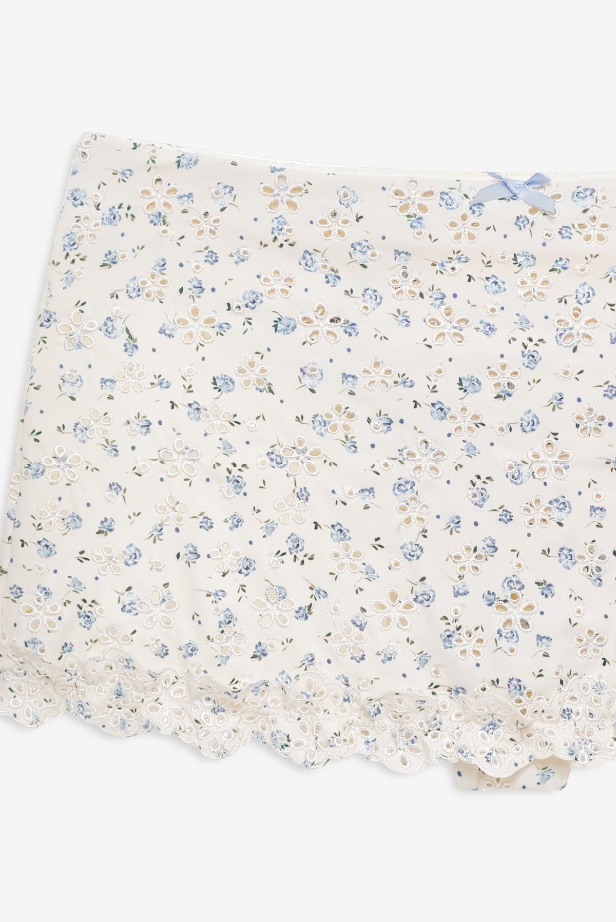 Nakia Swim Skort Vintage Cream - For Love & Lemons