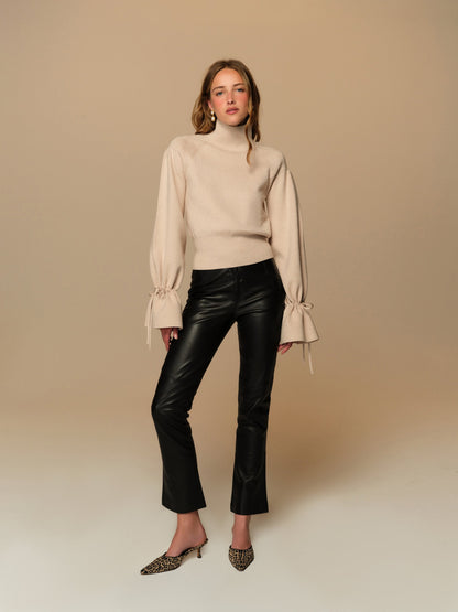 Cassidy Turtleneck Cream - For Love & Lemons