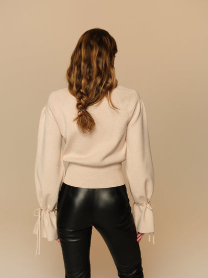 Cassidy Turtleneck Cream - For Love & Lemons