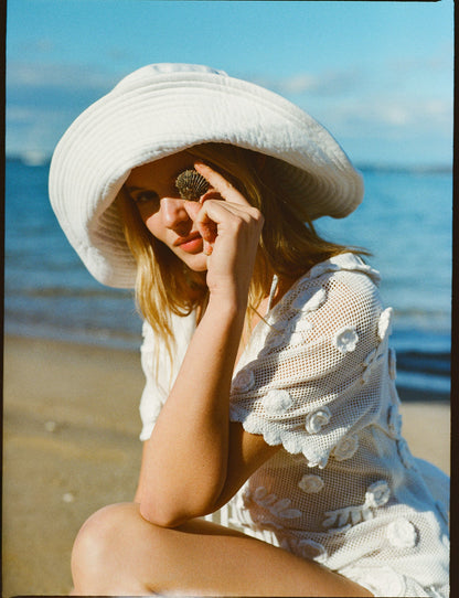 Sara Romper White - For Love & Lemons
