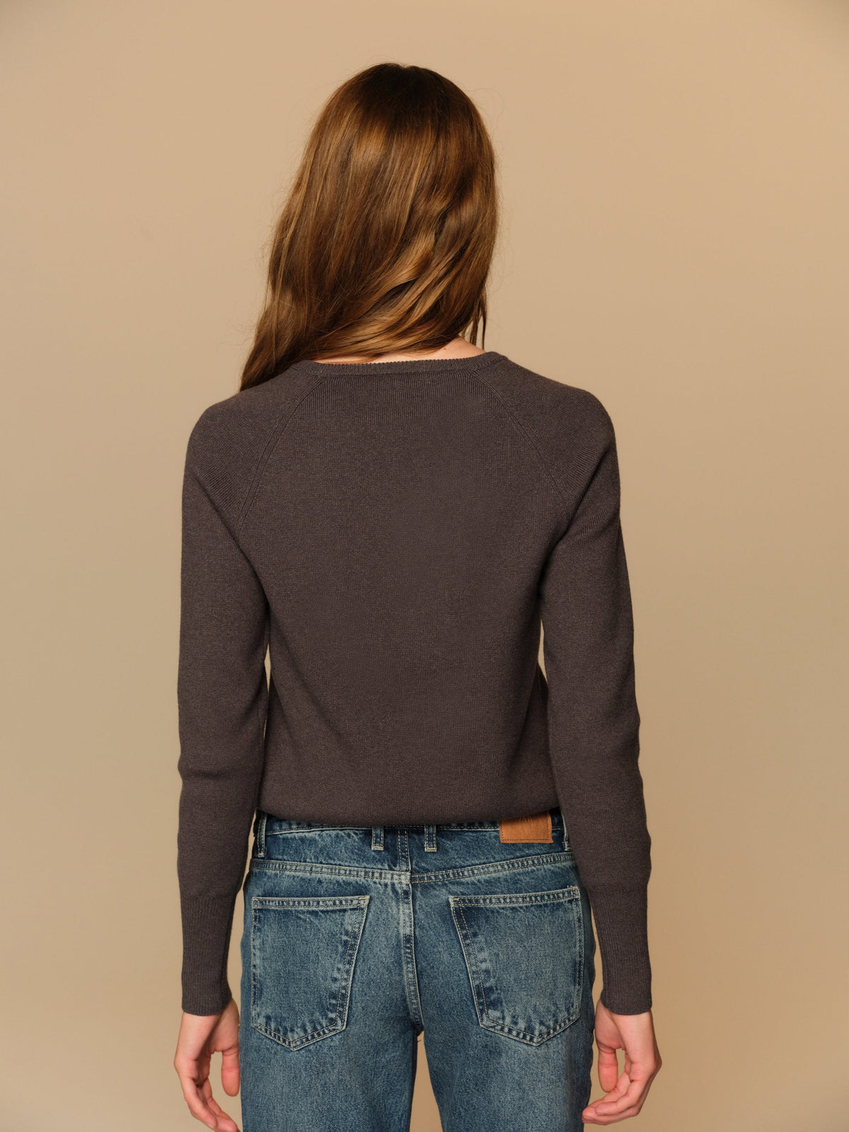 Shirley Top with Shawl Dark Grey - For Love & Lemons