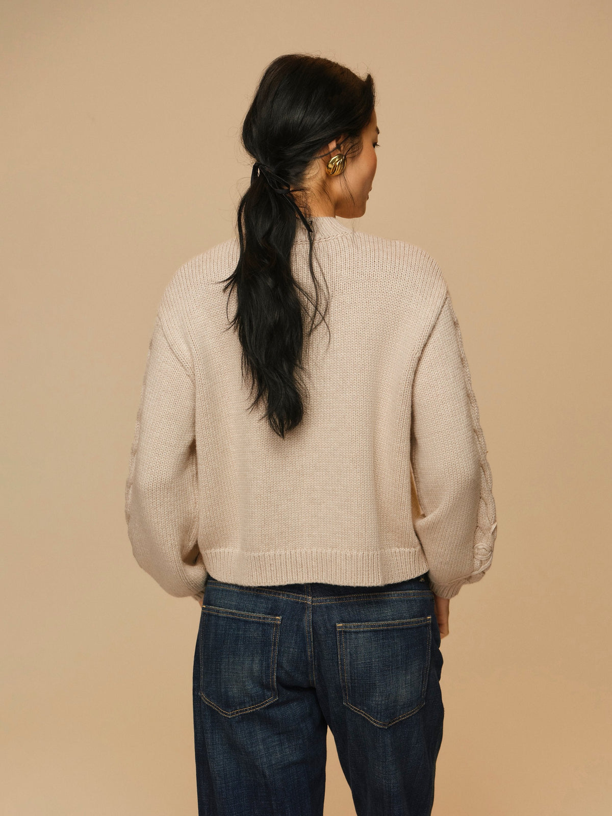 Shasha Cardigan Cream - For Love & Lemons