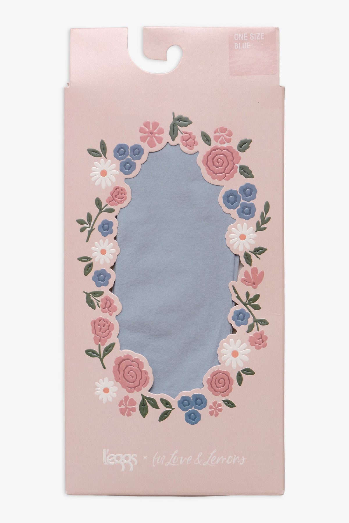 Sheer Knee Highs Blue - For Love & Lemons