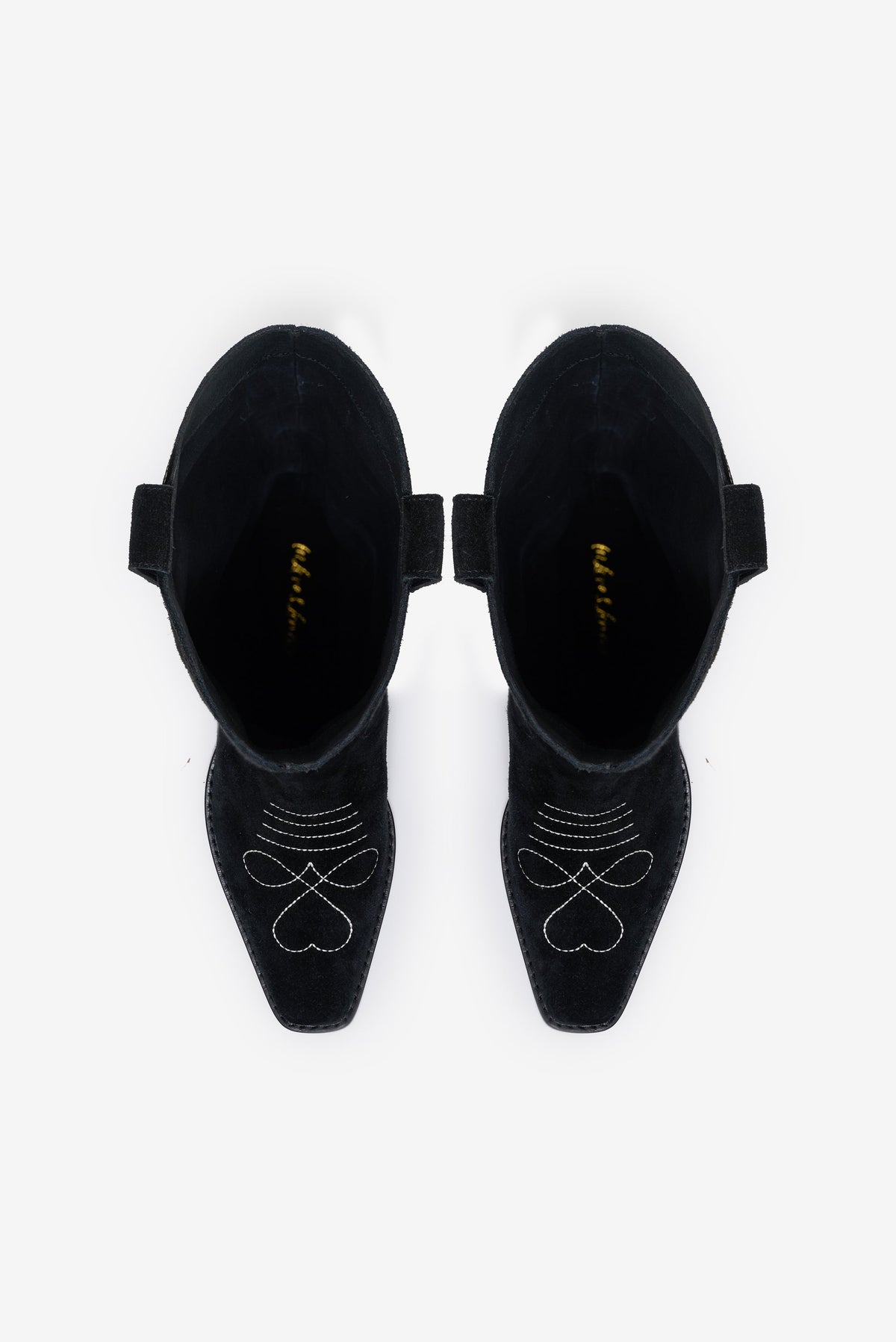 Willa Cowboy Boot Black - For Love & Lemons