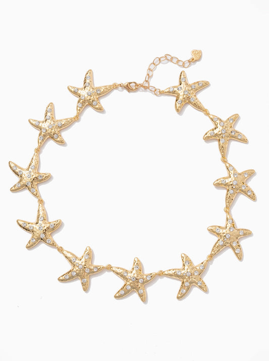 Sea Star Necklace Gold - For Love & Lemons