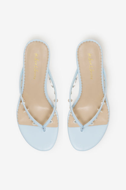 Sailor Charm Thong Heel Blue - For Love & Lemons