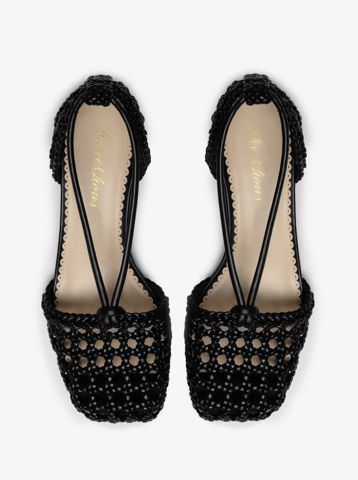 Marley Woven Heel Black - For Love & Lemons