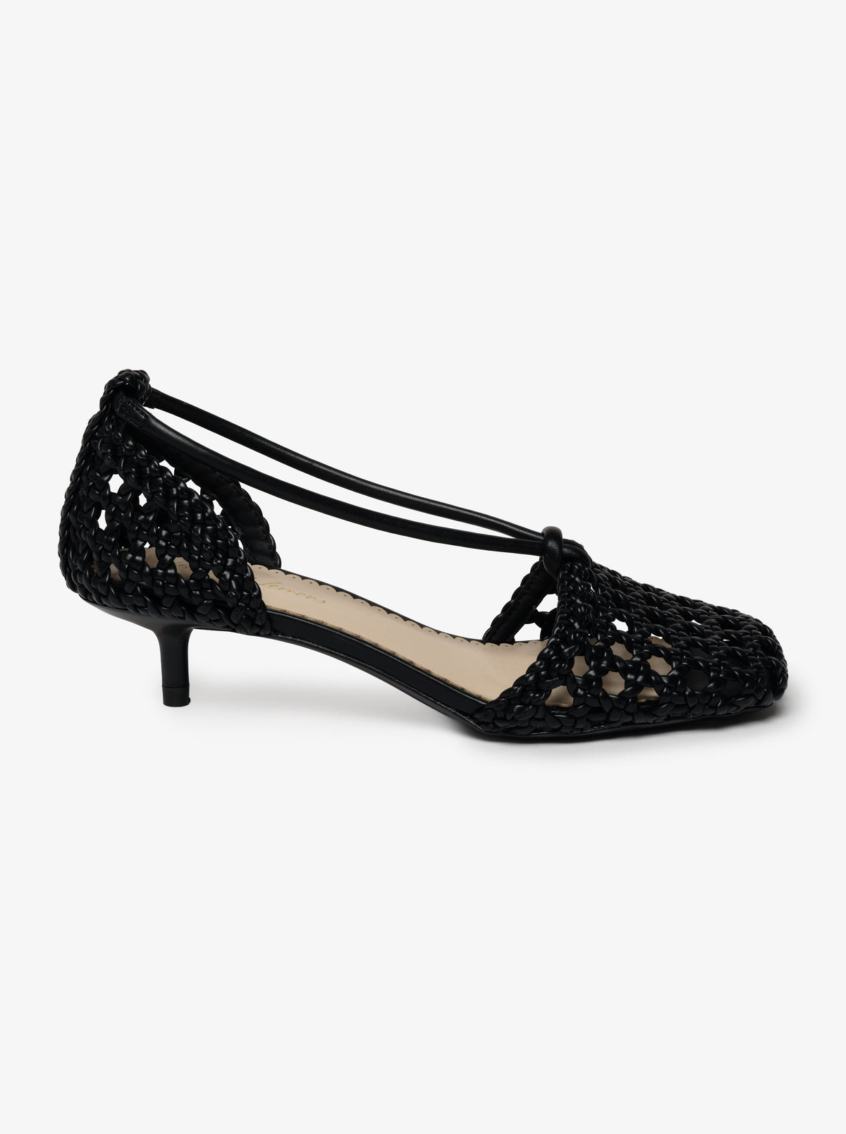 Marley Woven Heel Black - For Love & Lemons