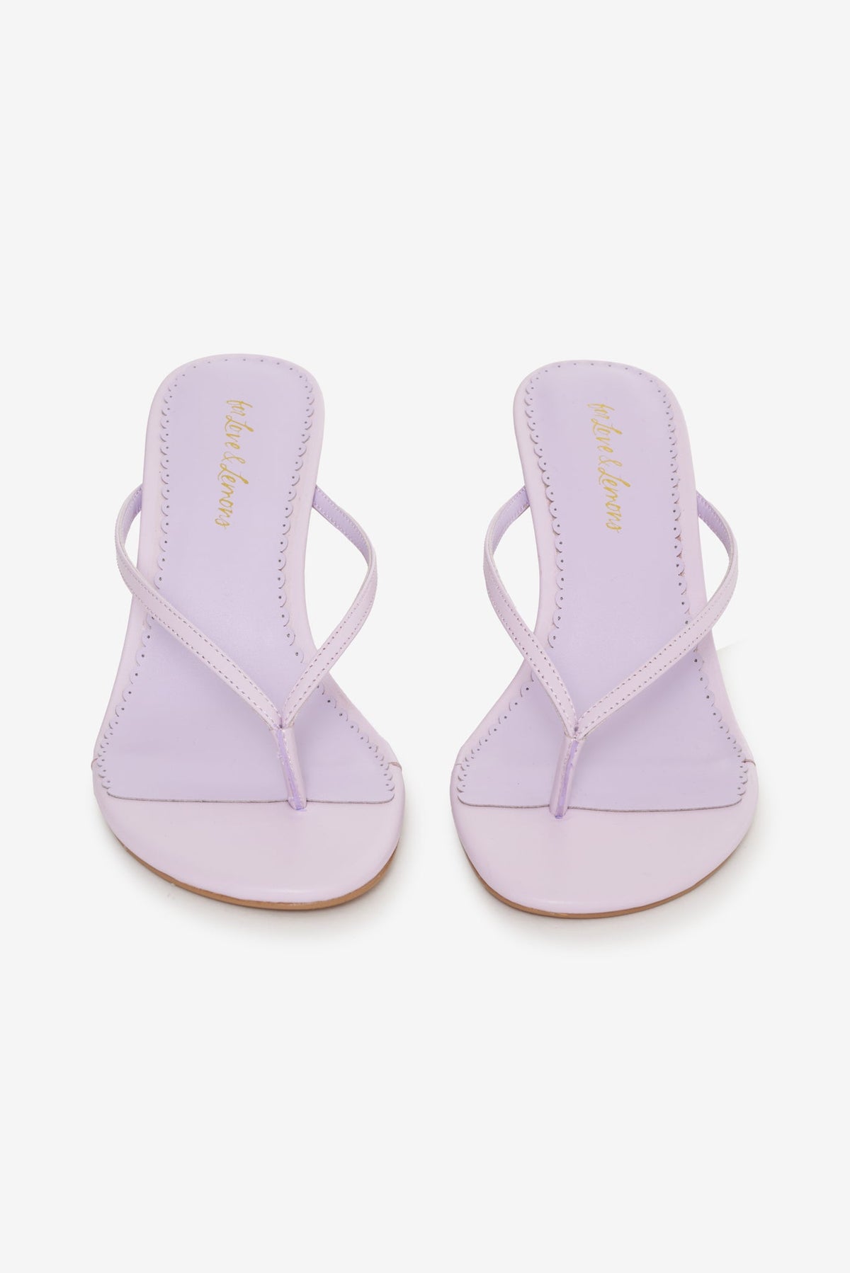 Soleil Starfish Thong Heel Lilac - For Love & Lemons