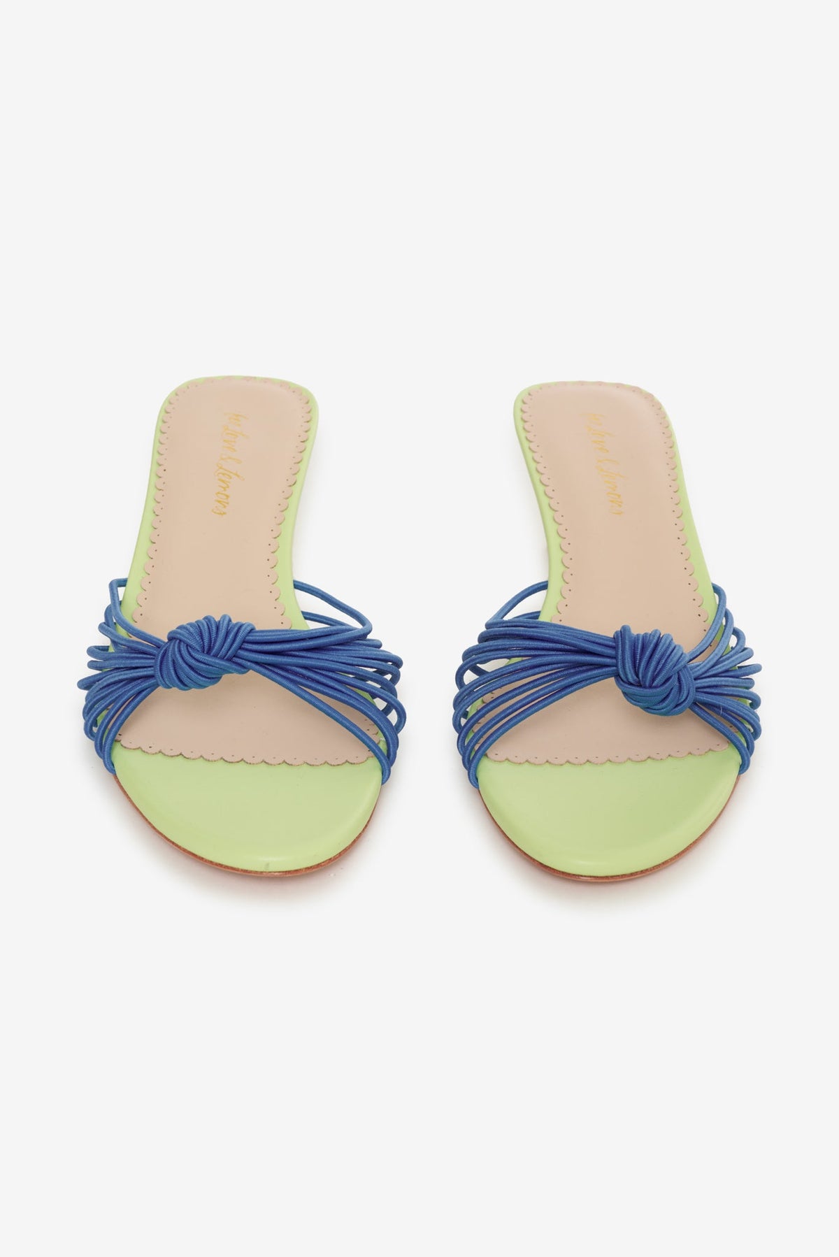 Cleo Strappy Heel Green - For Love & Lemons