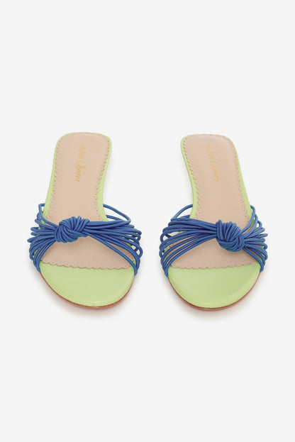 Cleo Strappy Heel Green - For Love & Lemons