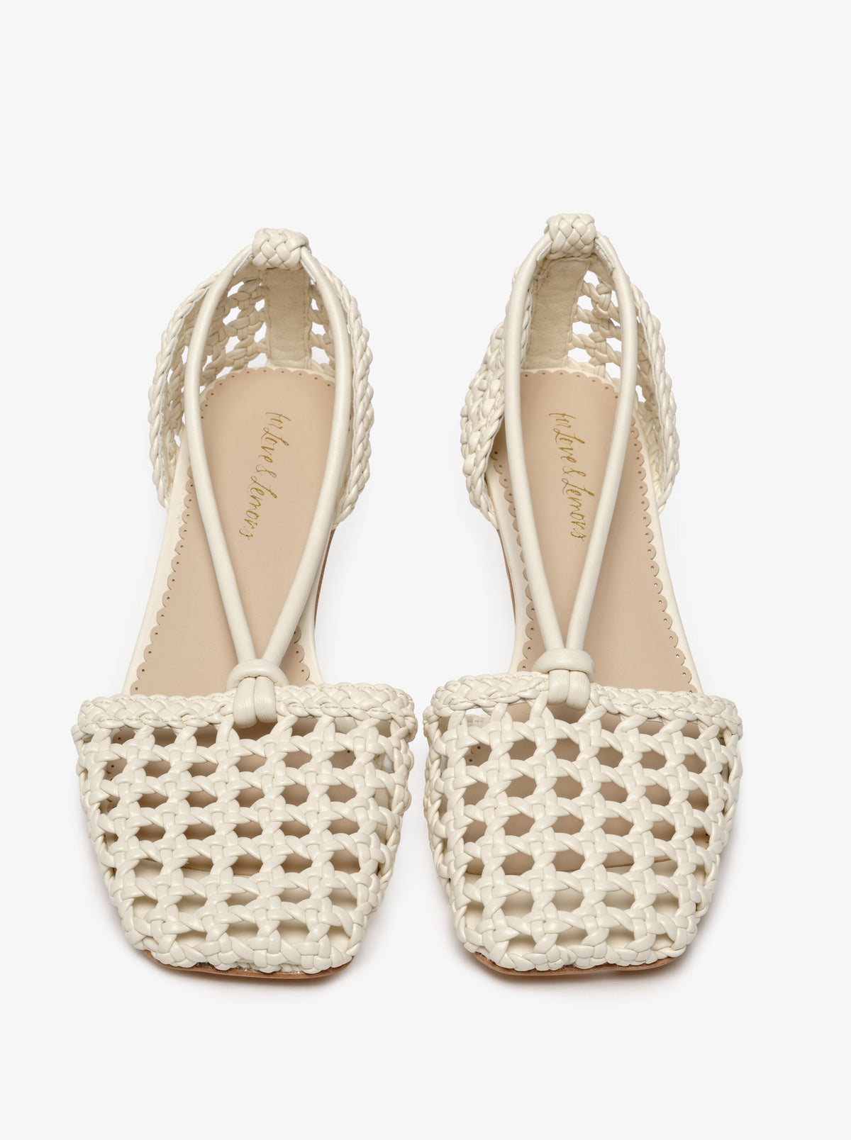 Marley Woven Heel Cream - For Love & Lemons