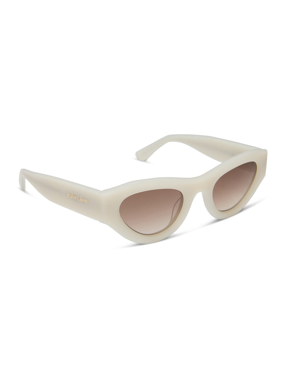 Lucy Cat-Eye Sunglasses Cream - For Love & Lemons