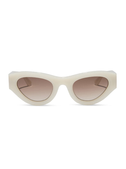Lucy Cat-Eye Sunglasses Cream - For Love & Lemons