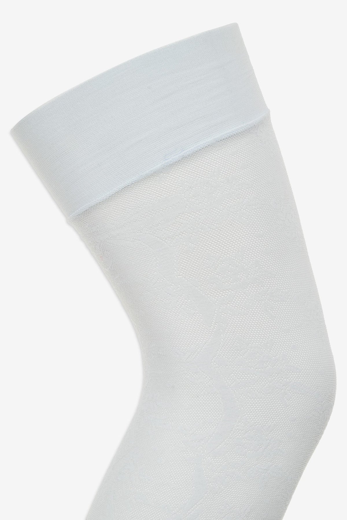 Lily Thigh High Stockings Blue - For Love & Lemons