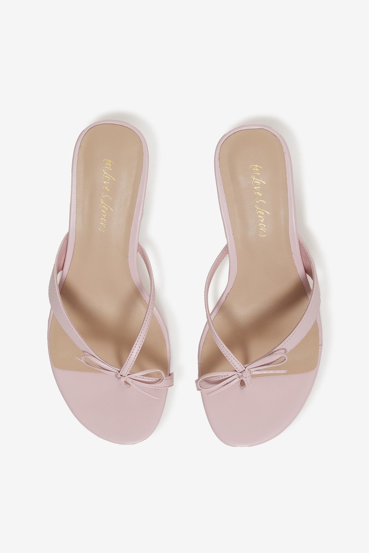 Elea Heel Pink - For Love & Lemons