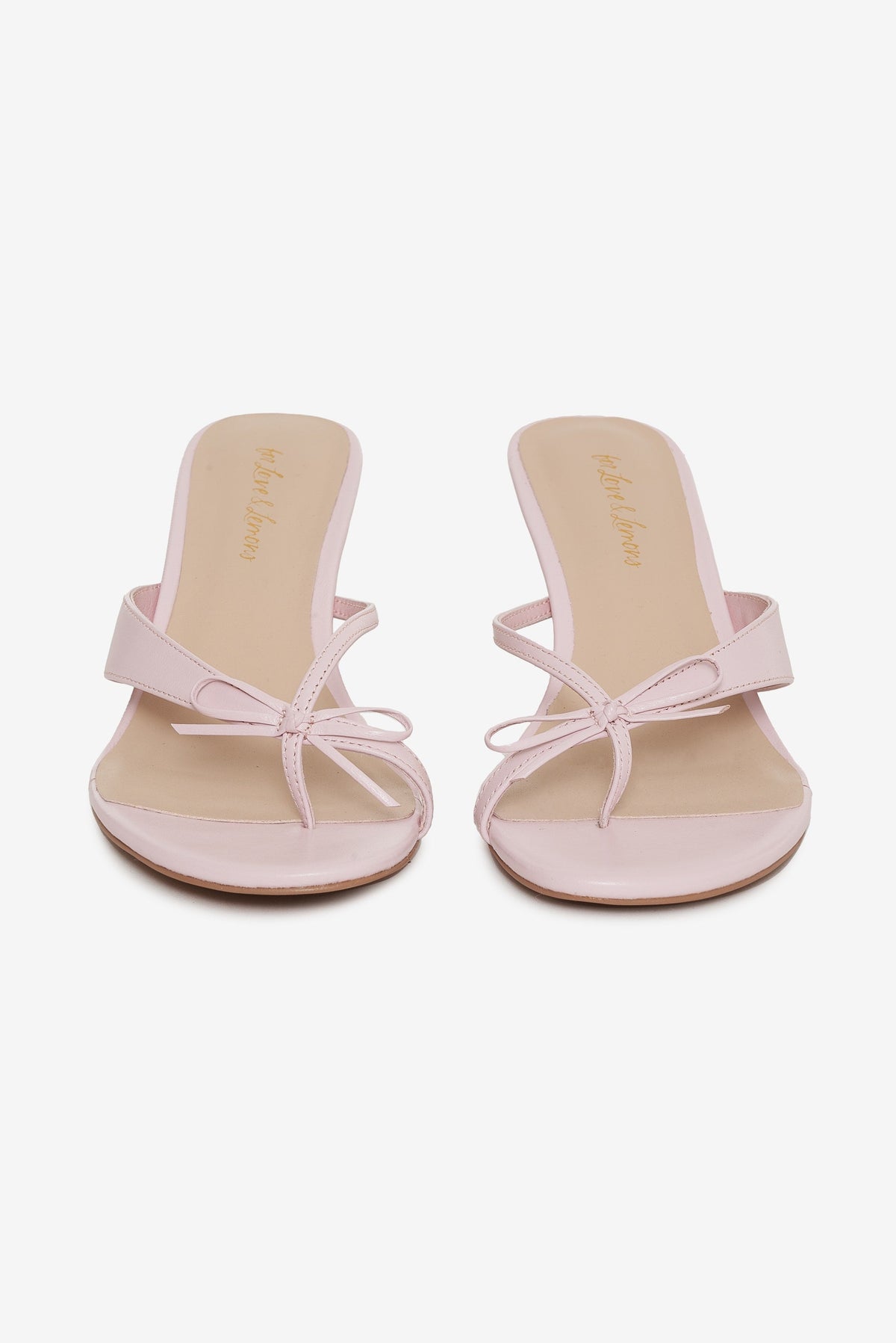 Elea Heel Pink - For Love & Lemons