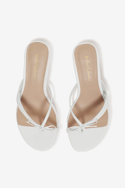 Elea Heel White - For Love & Lemons
