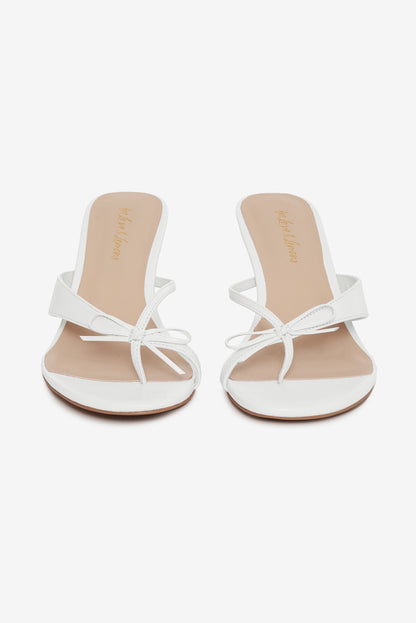 Elea Heel White - For Love & Lemons