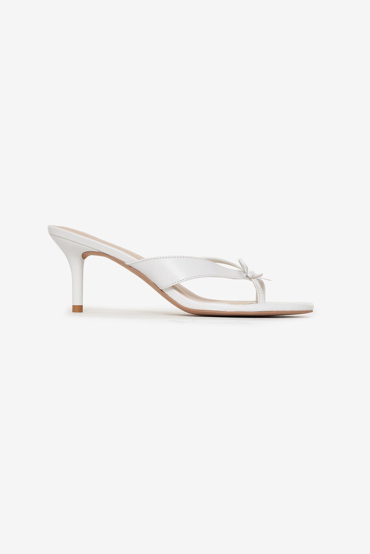 Elea Heel White - For Love & Lemons