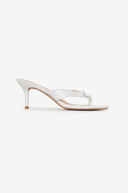 Elea Heel White - For Love & Lemons